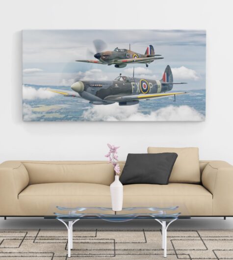 Supermarine Spitfire & Hawker Hurricane